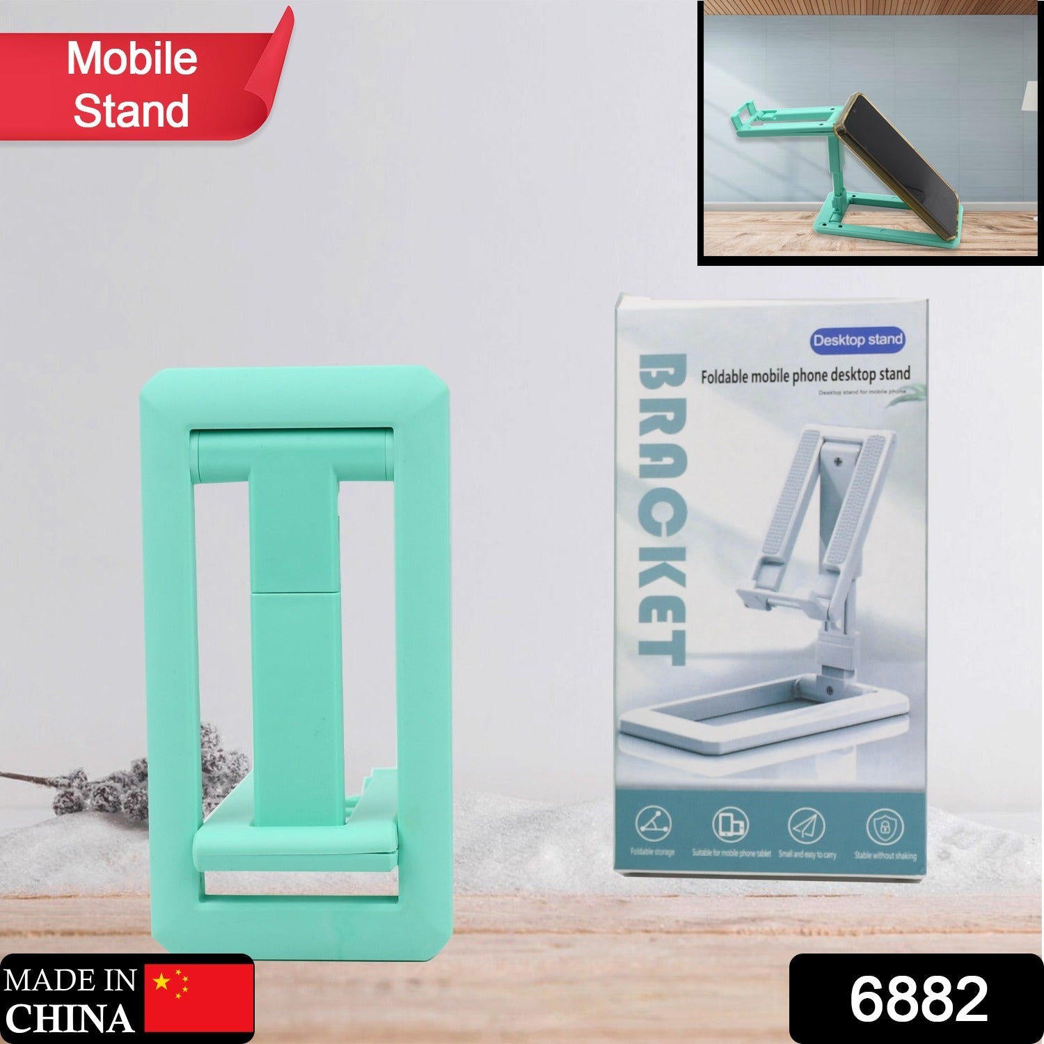 6882 Mobile Phone Stand Mobile Phone Holder Table Adjustable Angle Height Foldable Non-Slip Sturdy Mobile Phone Holder Desktop Phone Holder for All Smartphones 6882 Mobile Phone Stand Mobile Phone Holder Table Adjustable Angle Height Foldable Non-Slip Sturdy Mobile Phone Holder Desktop Phone Holder for All Smartphones